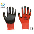 Coque en polyester 13G avec gants de travail en nitrure (N6007)